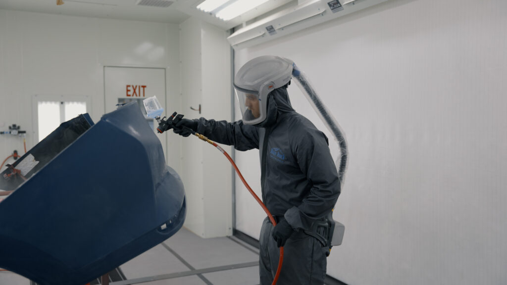 Diamond Quality Collision - Man Painting Car